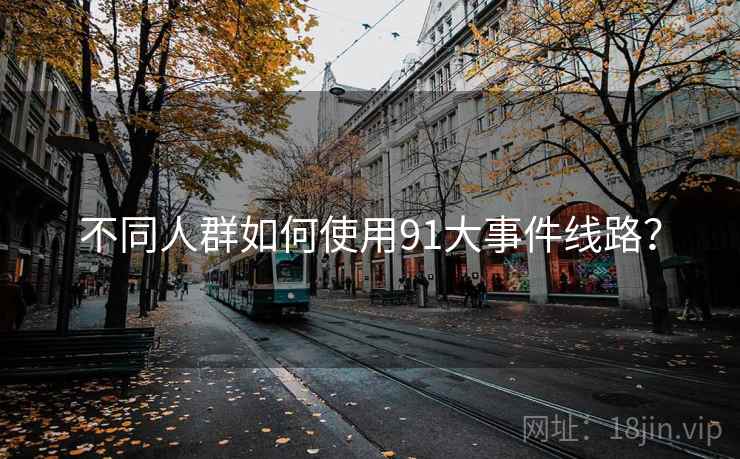 不同人群如何使用91大事件线路？