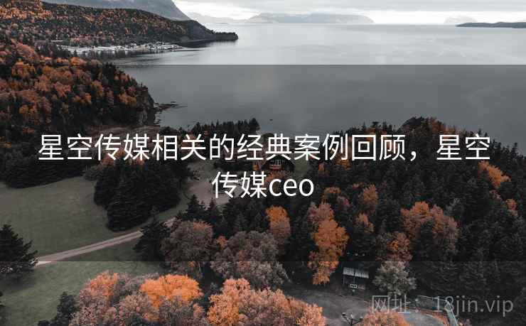 星空传媒相关的经典案例回顾，星空传媒ceo